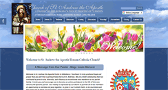 Desktop Screenshot of churchofsaintandrews.org